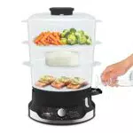 Seb Cuiseur vapeur Ultracompact VC204800 - Cuisson saine et facile à ranger