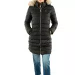 Tommy Jeans Doudoune Femme Essential avec Fausse Fourrure