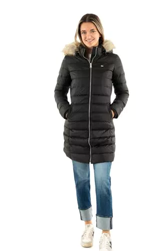 Tommy Jeans Doudoune Femme Essential avec Fausse Fourrure