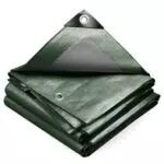 VOUNOT Bâche de Protection Imperméable Ultra Lourde pour Jardin et Piscine 4x6m