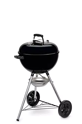 Weber Original Kettle Barbecue à Charbon de Bois, 47cm, Thermomètre Intégré