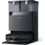 ECOVACS T50 Omni Aspirateur Robot avec Station, Puissance 15000Pa, Lavage à l'eau chaude