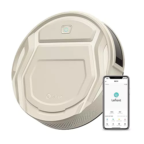 Lefant M320 Aspirateur Robot 6000Pa - Détection Tapis et Évitement Obstacles