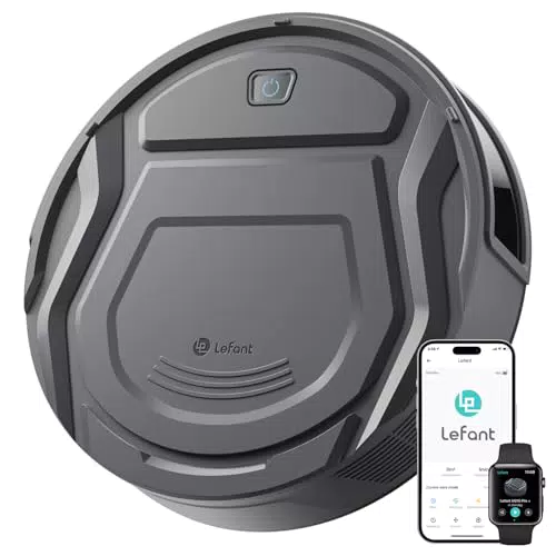 Lefant M210 Pro+ Aspirateur Robot, 3000Pa, WiFi, Idéal pour Animaux