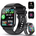 Smartwatch Multisport IP68 avec Appels Bluetooth, Fréquence Cardiaque et Podomètre