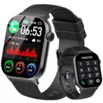 Montre Connectée Homme Femme avec Appel Bluetooth, 1.96 HD Smartwatch avec Etanche IP68