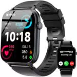 OUKITEL Montre Connectée Homme Femme, Smartwatch HD avec Appels Bluetooth et Sports