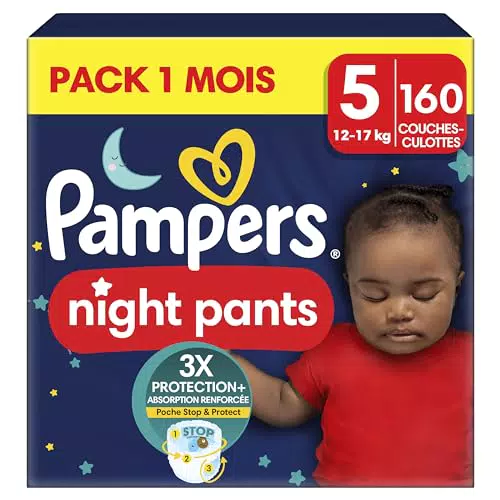 Pampers Night Pants Couches-Culottes Pour La Nuit Taille 4