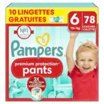 Pampers Premium Protection Pants - Confort et Protection avec Maintien 360°