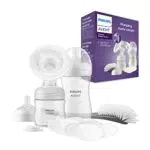 Kit allaitement Philips Avent avec tire-lait manuel et accessoires sans BPA