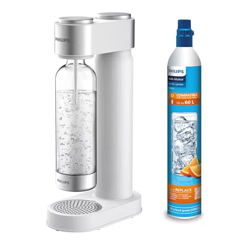 Philips GoZero ADD4902WH/10 Machine à Soda Sans BPA