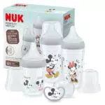 NUK Tétines Perfect Match 0+ mois, Évent anti-coliques en silicone sans BPA