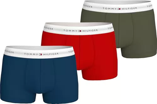 Tommy Hilfiger Boxers Homme avec Ceinture à Motif Logo