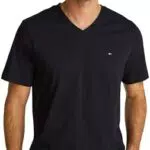Tommy Hilfiger T-Shirt Homme Essential Tee Col V Manches Courtes