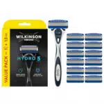 Wilkinson Sword Hydro 5 - Rasoir pour homme idéal pour le rasage quotidien