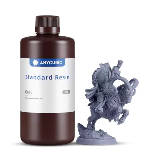 ANYCUBIC Résine Photopolymère pour Imprimante 3D UV 405nm, Durcissement Rapide