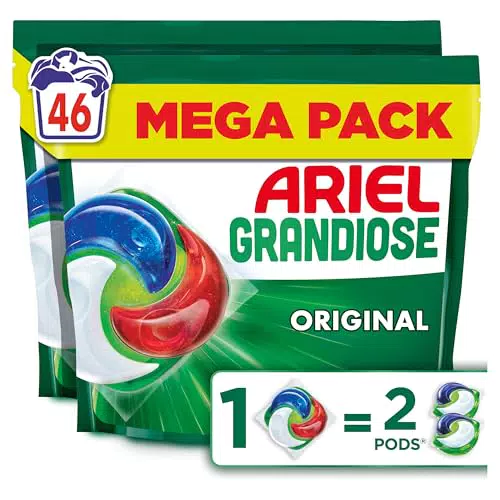Ariel PODS Original : Action Détachante, Anti-Odeur et Économies d'Énergie