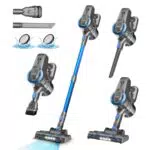 Aspirateur Balai sans Fil N300 - 25KPa, 2 Vitesses, Autonomie 50Min, Léger 6 en 1