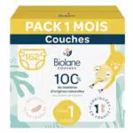 Biolane - Couches Ultra-Absorbantes pour Peaux Sensibles - Fabriqué en France