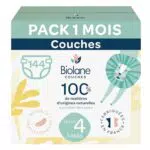 Biolane - Couches ultra-absorbantes pour peaux sensibles, confort et protection