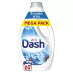 Dash Lessive Liquide 2en1 Brise Marine et Fleurs Fraîches, Nettoyage Profond