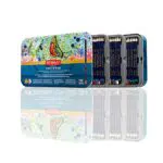 Derwent Inktense - Set de crayons aquarelle professionnels à solubilité d'eau