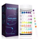 EASYTEST Testeur 7 en 1 pour Piscine et Spa - Analyse de l'Eau pH et Chlore