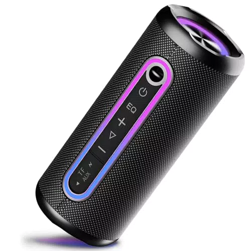 Enceinte Bluetooth Portable 5.4 avec Son Surround 360° et Autonomie de 30 hrs