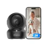 EZVIZ Caméra de Surveillance WiFi Intérieure C6N Pro 2K avec Détection Humaine et Audio Bidirectionnel