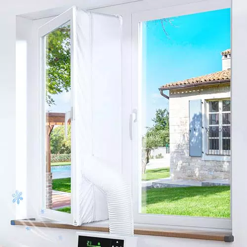 Gruntbear Kit Calfeutrage pour Climatiseur - Joint de Fenêtre Universel