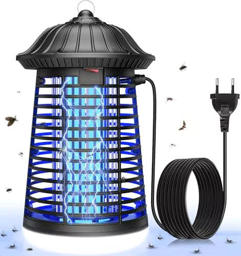 Lampe Anti-Moustiques Électrique 20W LED IP68 pour Intérieur et Extérieur