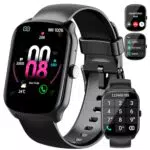 Smartwatch Connectée Homme Femme avec Appel Bluetooth, Podomètre et Cardiofrequencemetre