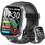 Montre Connectée Smartwatch 1.95 HD, Appels Bluetooth, Sport, Podomètre, Fréquence Cardiaque