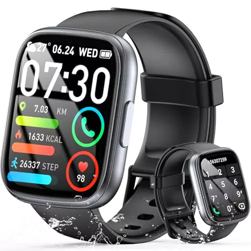 Montre Connectée Smartwatch 1.95" HD, Appels Bluetooth, Sport, Podomètre, Fréquence Cardiaque