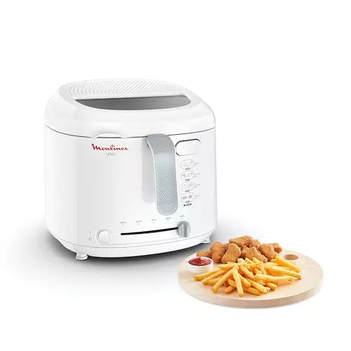 Moulinex - AF2031 Uno - Friteuse, capacité de 1 kg pour 4 personnes