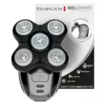 Rasoir électrique Remington RX5 Ultimate - Tête rasée/chauve, 5 têtes rotatives flexibles, Utilisation sans Fil Wet&Dry