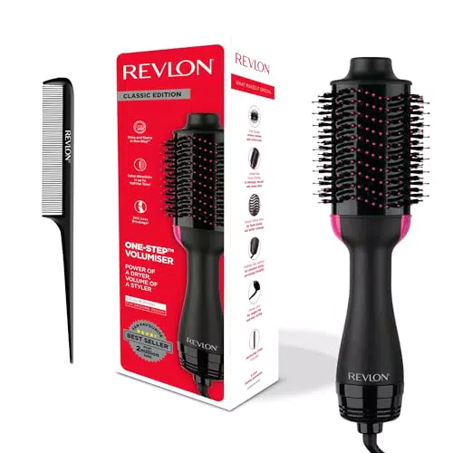 Revlon Sèche-cheveux volumisant One-Step RVDR5282UKE pour cheveux mi-longs à courts