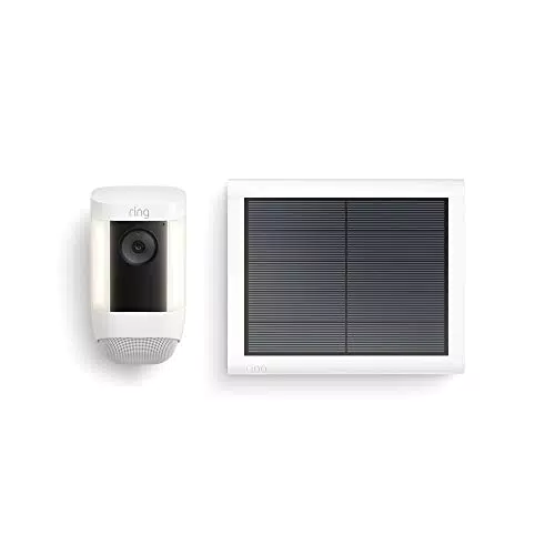 Ring Caméra Spotlight Plus sans fil, Caméra surveillance extérieure avec wifi