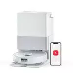 Roborock Qrevo Edge - Aspirateur Robot Laveur avec Évitement d'Obstacles et Brosse Extensible