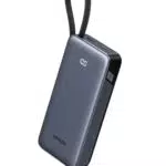 UGREEN Nexode Power Bank 20000mAh avec Câble USB C, Charge Rapide 45W PD 3.0