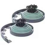 VOUNOT Bordure de Jardin en Plastique Flexible - Idée de Décoration Extérieure