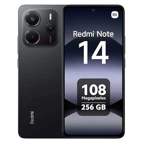Xiaomi Redmi Note 14 Smartphone, 8 Go RAM, 256 Go, Caméra AI 108MP, Batterie 5500mAh
