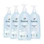 Biolane Eau Pure H2O Nettoyant Visage, Corps et Siège Bébé Sans Rinçage