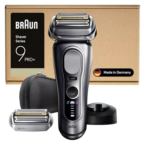 Braun Rasoir Électrique Homme Series 9+ PRO 9617 - Rasage Précis et Étanche