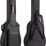 CAHAYA Housse de Guitare en Nylon Oxford Étanche avec Poches Externes CY0152