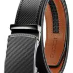 CHAOREN Ceinture Hommes Automatique en Cuir Ajustable - Largeur 35 mm