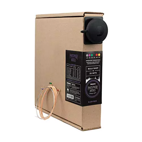D'Addario EJ17 - Cordes de guitare acoustique en bronze phosphoreux 13-56