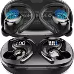 Écouteurs Bluetooth Sport 2025, Bluetooth 5.4, 50H Autonomie, IP7 Étanche, USB-C