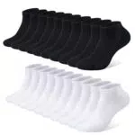 FALARY Chaussettes Basses Sport pour Hommes et Femmes en Coton