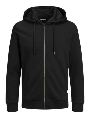 JACK & JONES Homme Jjebasic Zip Hood Noos Cardigan Sweater